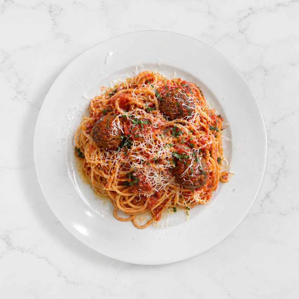 Spaghetti & Meatballs Pasta.
