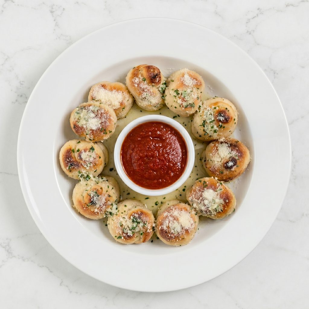 GARLIC KNOTS (12pc.).