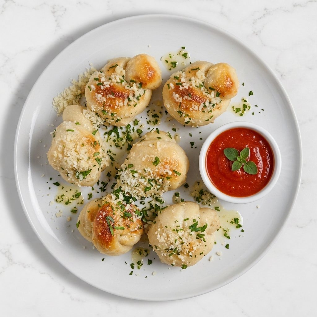 GARLIC KNOTS (6pc.).
