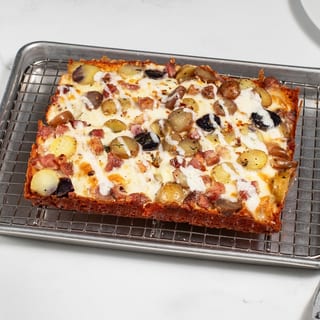 ROASTED POTATO & BACON PIZZA